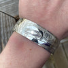 Haida-silver-hummingbird-bracelet-David-Jones