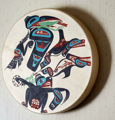 Haida Drum Design Limited Edition Fine Art Print