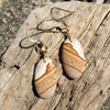 Canadian Rhyolite Crystals Stone Earrings