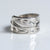 Silver Eagle Wrap Ring by James Sawyer, Haida