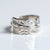 Narrow Silver Haida Wolf Wrap Ring