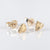 Gold Nugget Stud Earrings