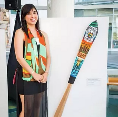 Haida artist Raven LeBlanc.