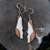 Canadian Rhyolite Crystals Stone Earrings