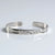 Sterling Silver Eagle Bracelet by James Sawyer (Haida)