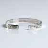 Silver Haida Eagle Bracelet Indigenous Canadian by James Sawyer sold by Crystal Cabin