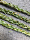 This Canadian Sweetgrass Braid Bundle Smudging Healing Ceremony Incense Stick is picked by Canadian Indigenous people & elders & is sold by Crystal Cabin.