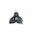 Argillite Whale Tail Necklace