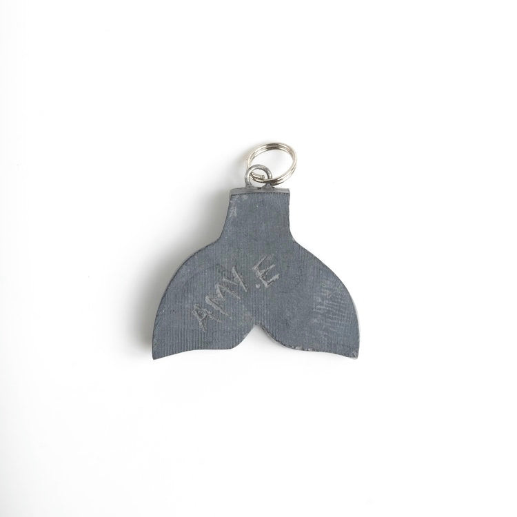 Argillite Whale Tail Necklace