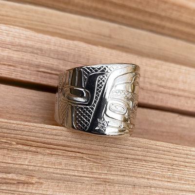 morgan-asoyuf-tsimshian-silver-human-ring
